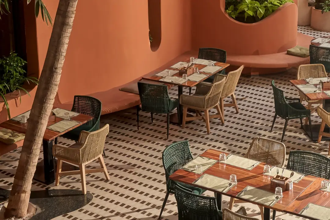 Modern Restaurant Dining Area